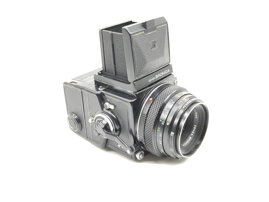 Bronica ETR medium format camera with 75mm f/2.8 lens