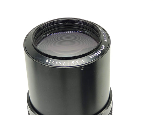 Nikon 80-200mm f/4.5 Nikkor AI lens