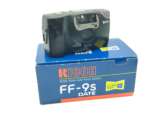 Ricoh FF-9S film camera in original box