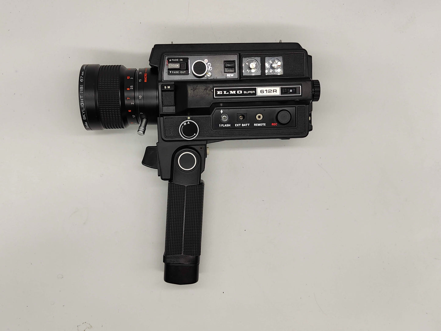 FILM TESTED Elmo 612R Super-8 cine camera.