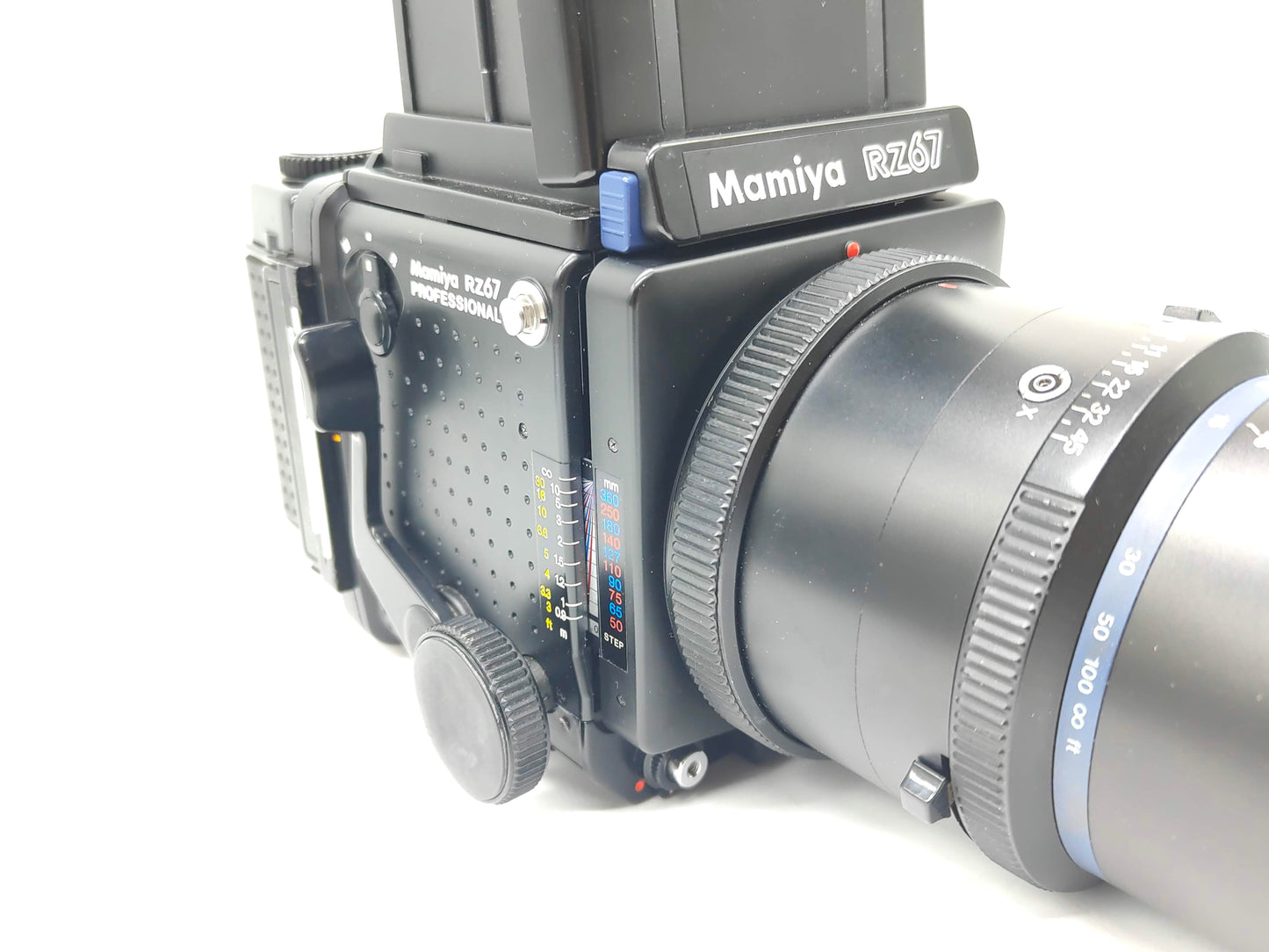 Mamiya RZ67 film camera.