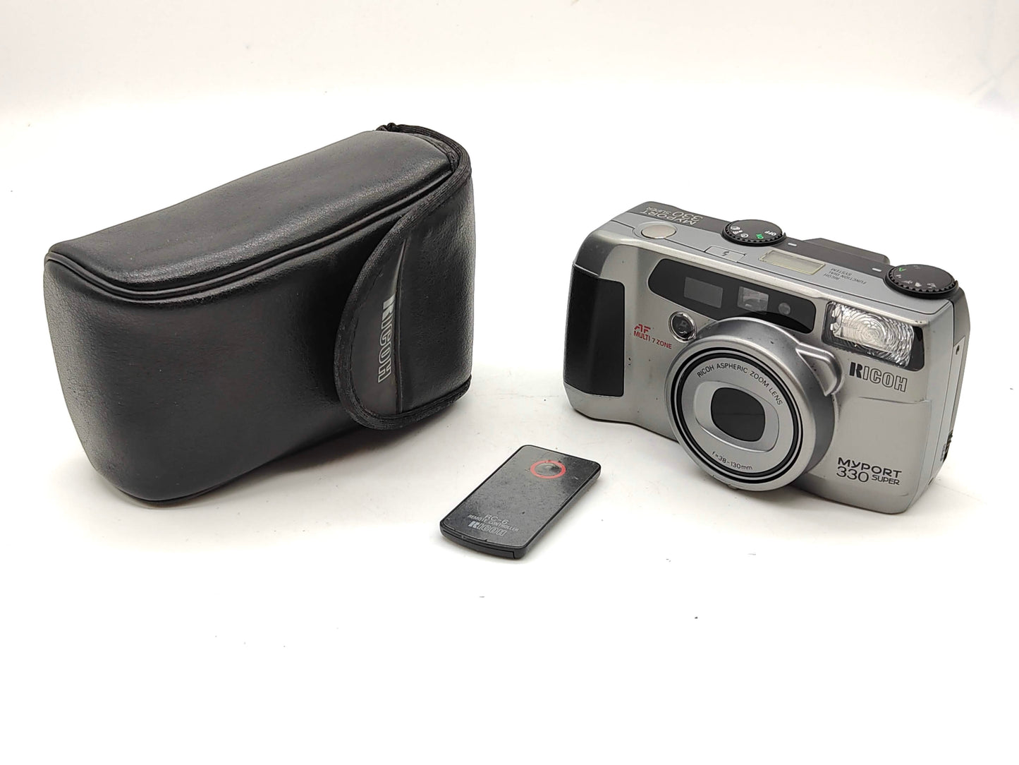 Ricoh MyPort 330 Super point-and-shoot film camera with box