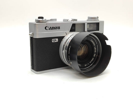 Canonet QL19 rangefinder camera