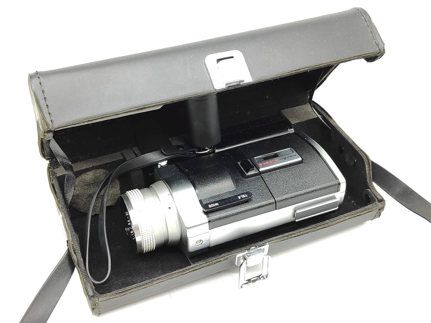 FILM TESTED Minolta Autopak-8 D6 Super-8 movie camera in original case