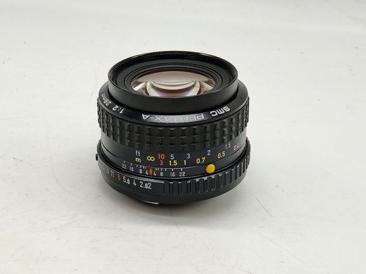 Pentax 28mm A f/2.0 wide-angle lens - fits Pentax K1000 / ME / MX / ME Super / Super A