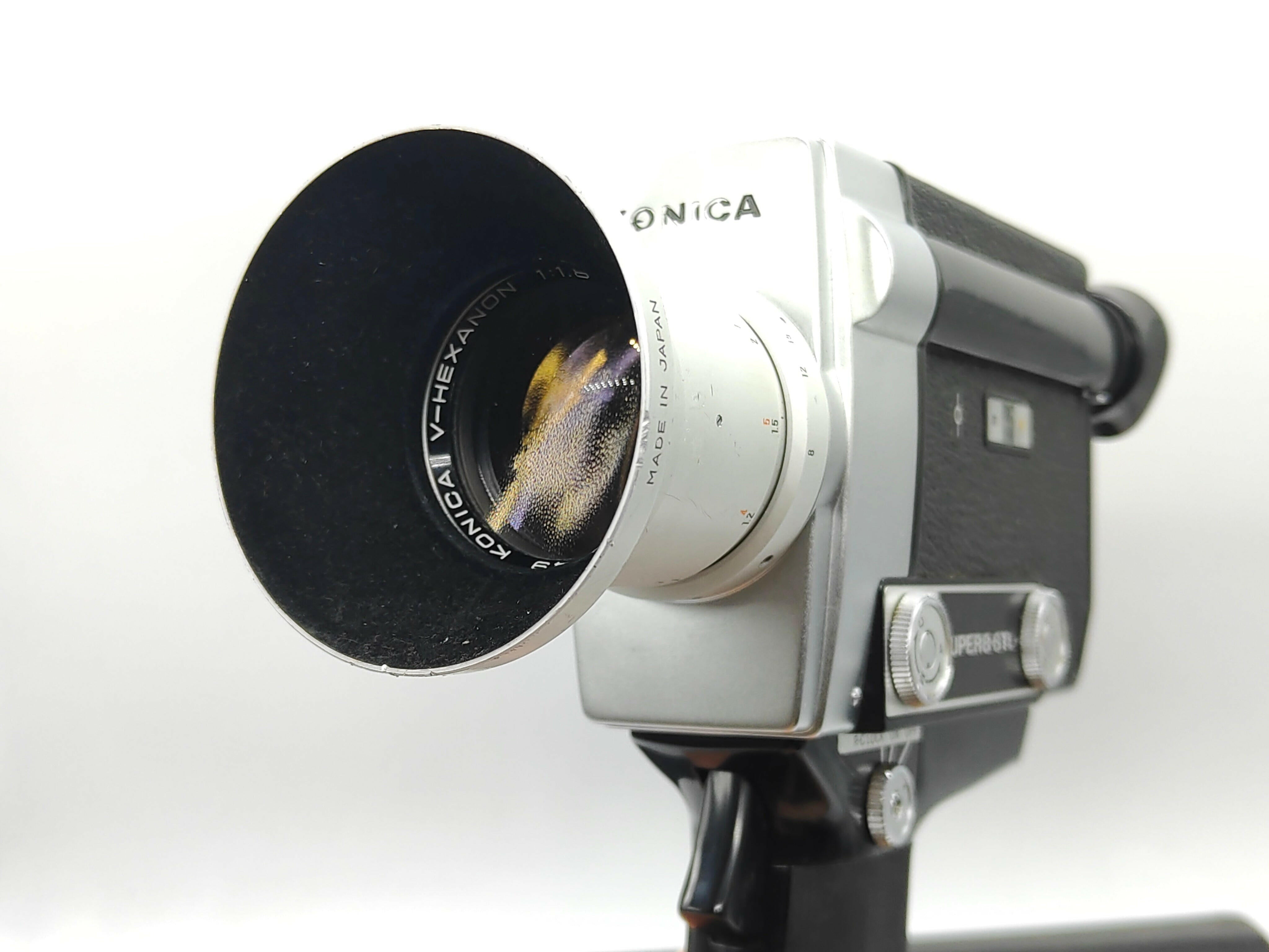 KONICA 8E 日本製 8mmカメラ Konica Minolta Vintage Movie Cameras for sale | eBay