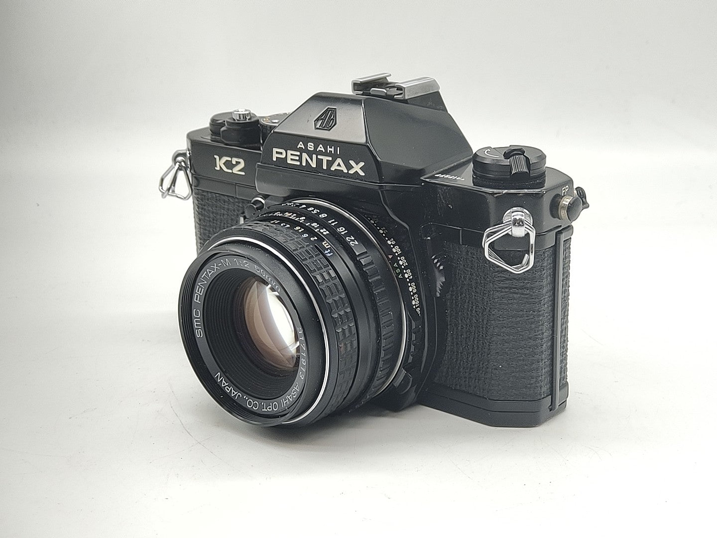 Pentax K2 SLR film camera with 50mm lens
