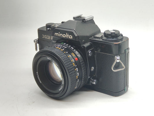 Minolta XG-9 SLR with 50mm f/1.7 lens