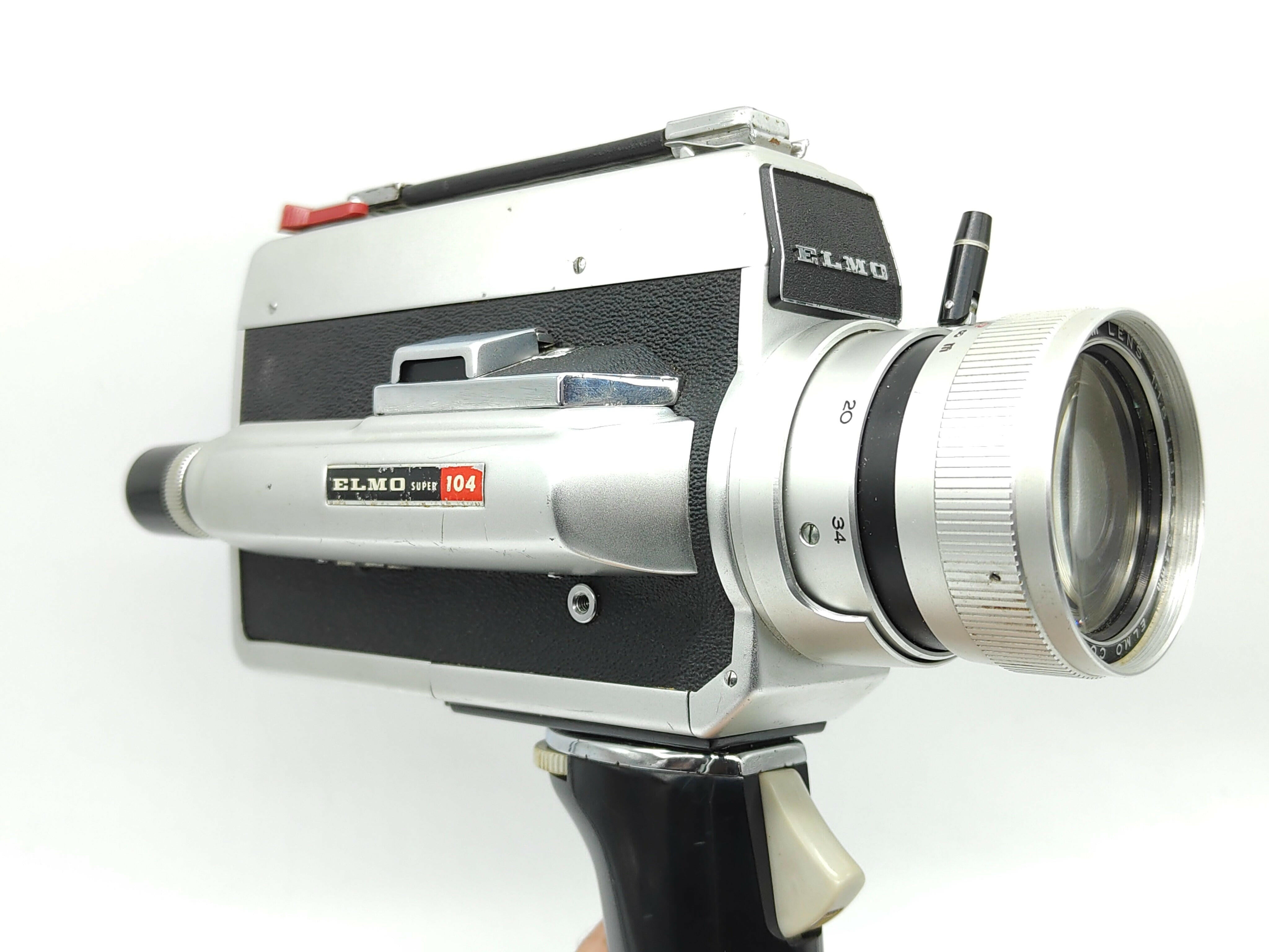 FILM TESTED Elmo Super 104 Super 8 Movie Camera Available In store At film-tested-elmo-super-104-super-8-movie-camera-available-in-store-at