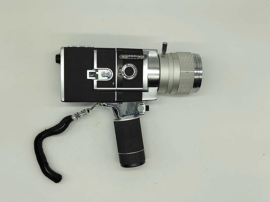 FILM TESTED Minolta Super-8 movie camera: Autopak-8 D10. Rewind pickup..