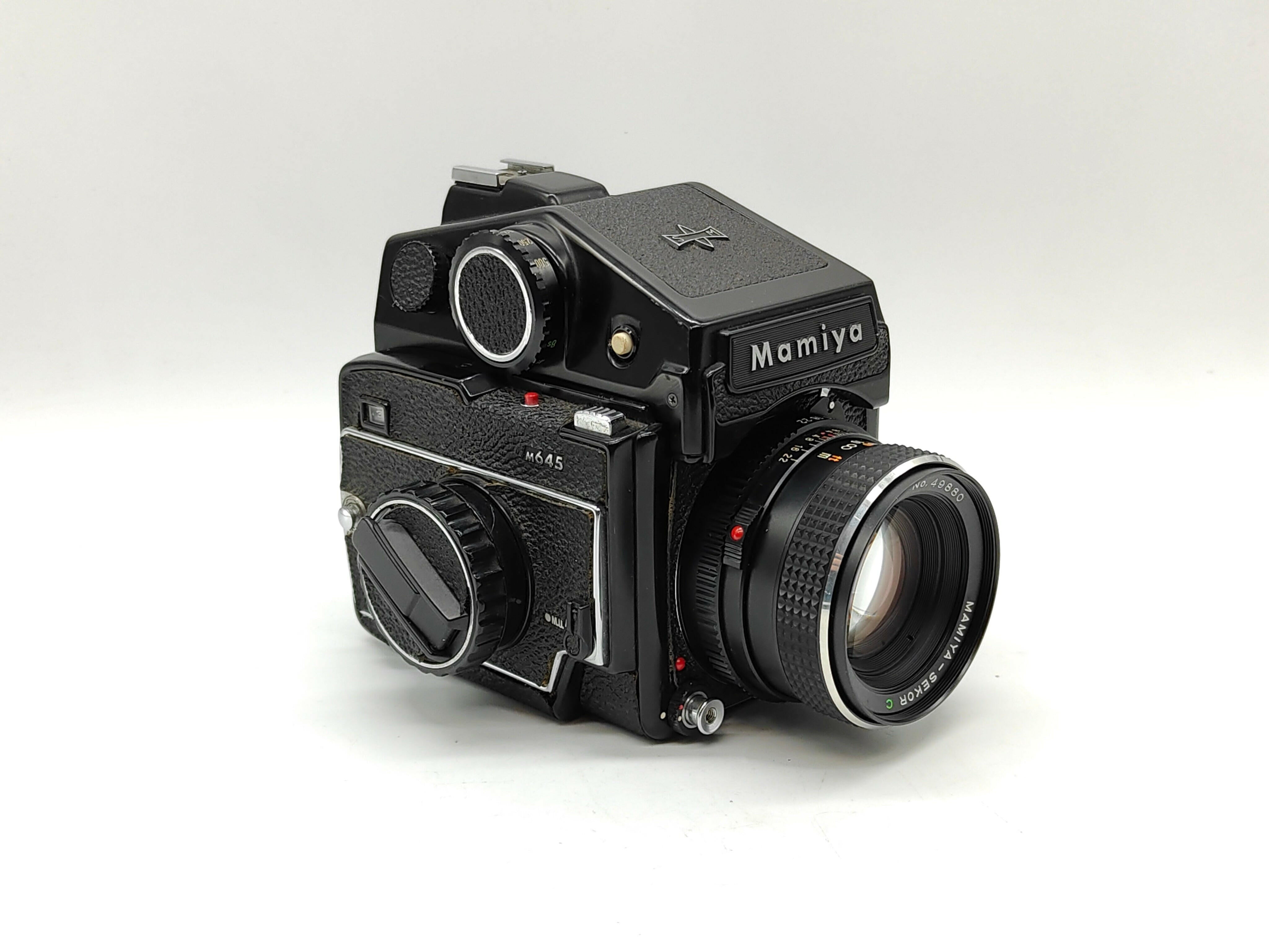 Mamiya 645 medium-format camera with 80mm f/2.8 and PD prism finder –  Classic Cameras AU