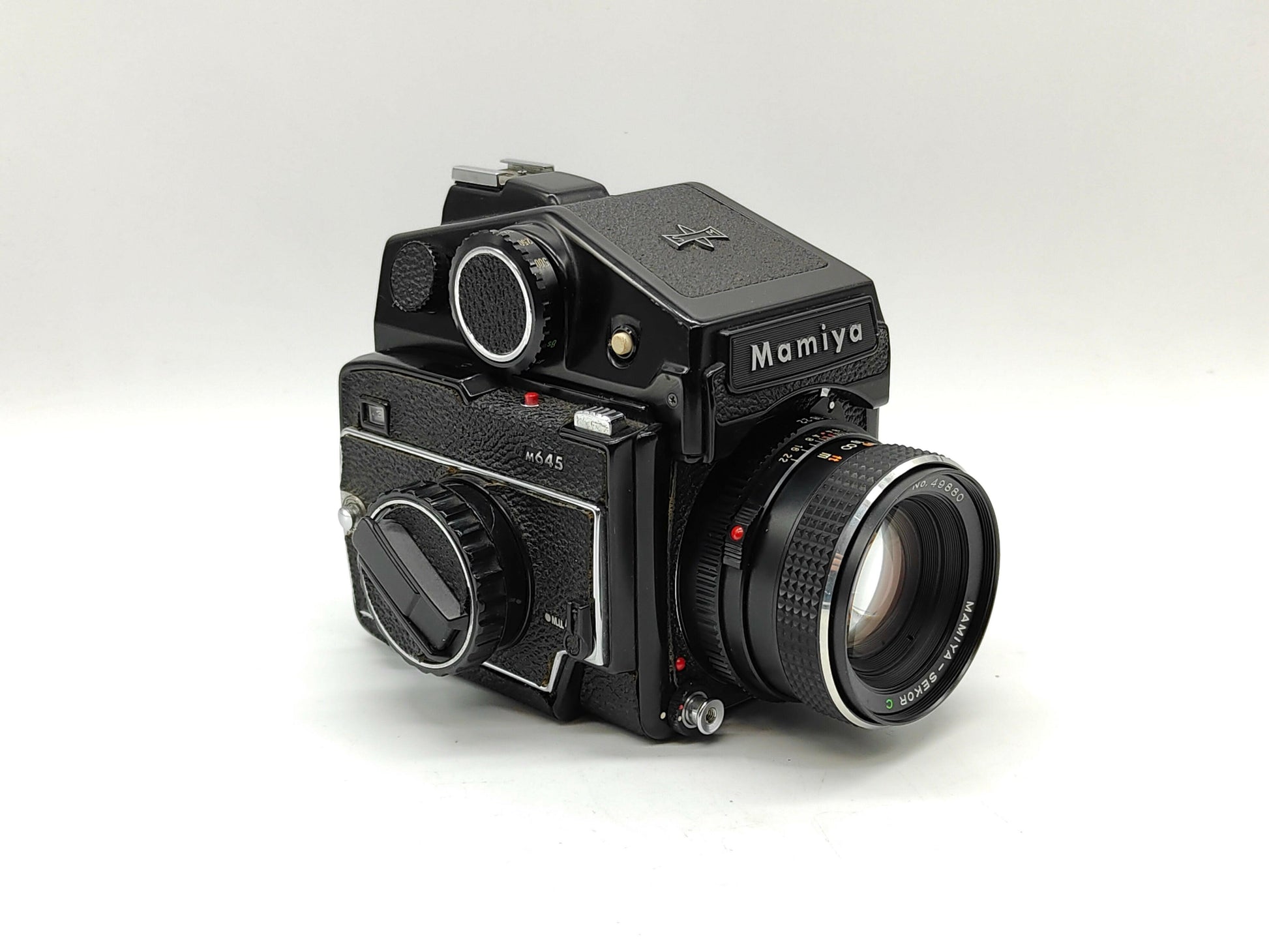 Mamiya 645 medium-format camera with 80mm with choice of