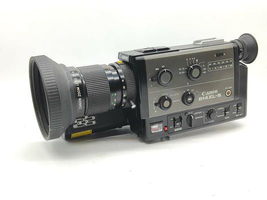 FILM TESTED Canon Auto Zoom 814XL-S Super-8 movie camera.