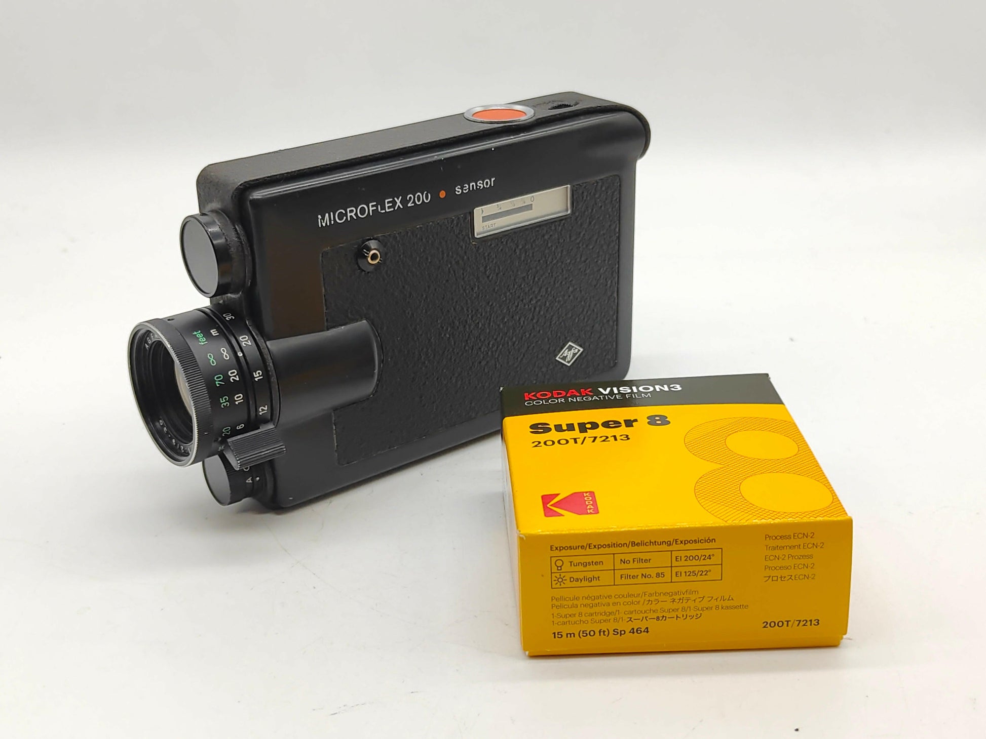 FILM TESTED Agfa Microflex Sensor 200 Pocket-8 Super-8 movie