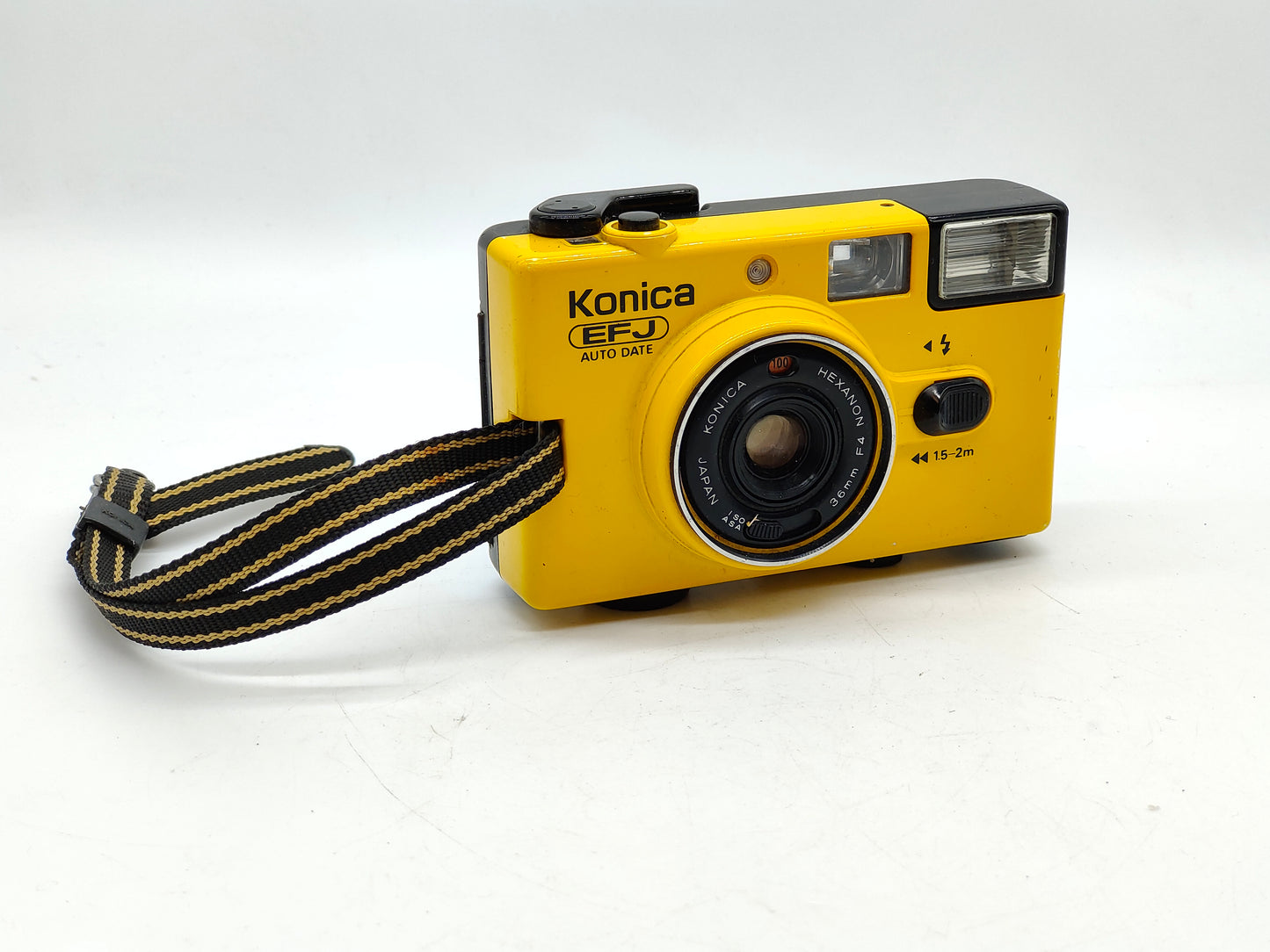 Konica 'Pop' EFJ point-and-shoot: Yellow