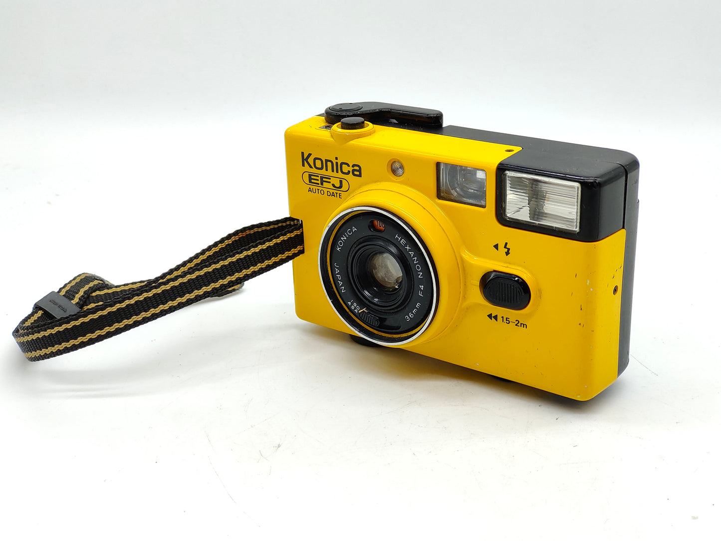 Konica 'Pop' EFJ point-and-shoot: Yellow