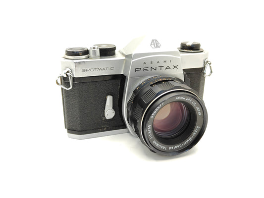 Pentax Spotmatic SLR film camera + 55mm f/1.8