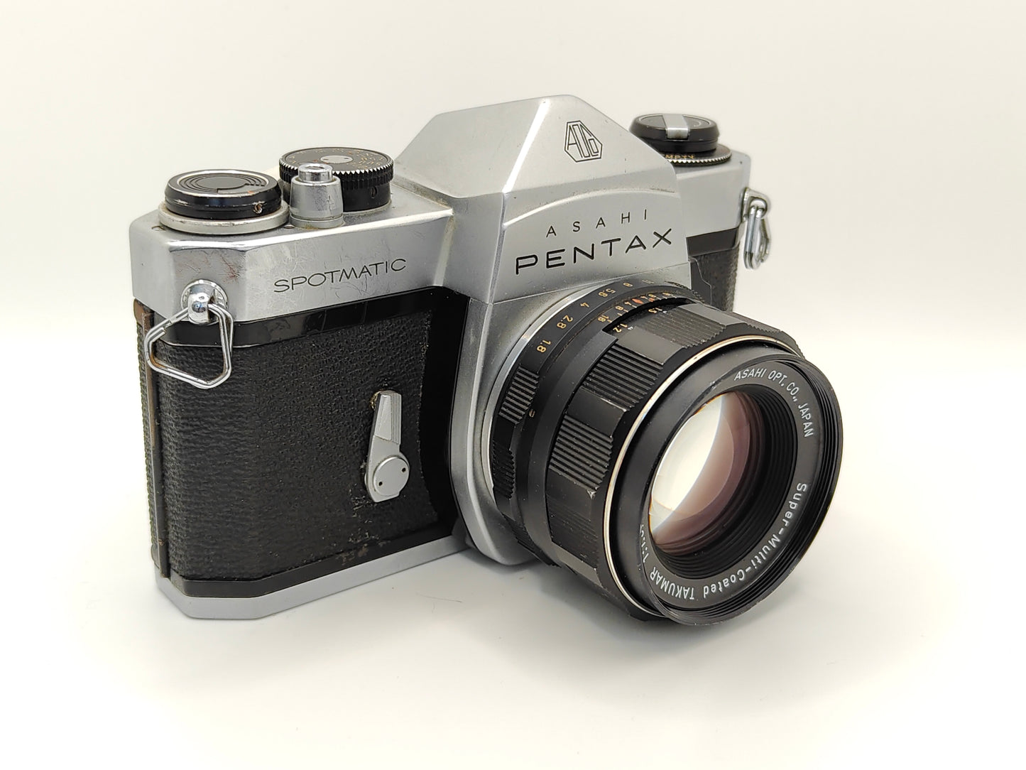 Pentax Spotmatic SLR film camera + 55mm f/1.8