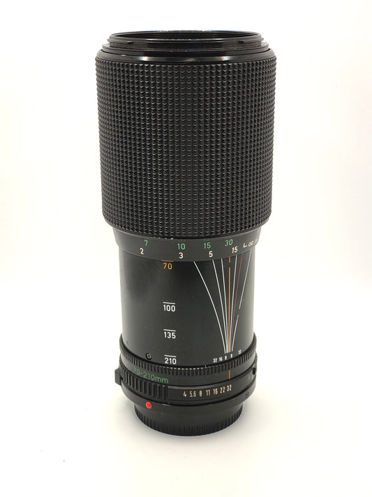 Canon FD 70-210mm f4 telephoto zoom lens for AE-1, A-1, FTb SLRs.