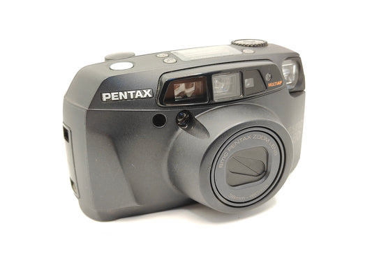 Pentax Espio 160 point-and-shoot film camera (black)