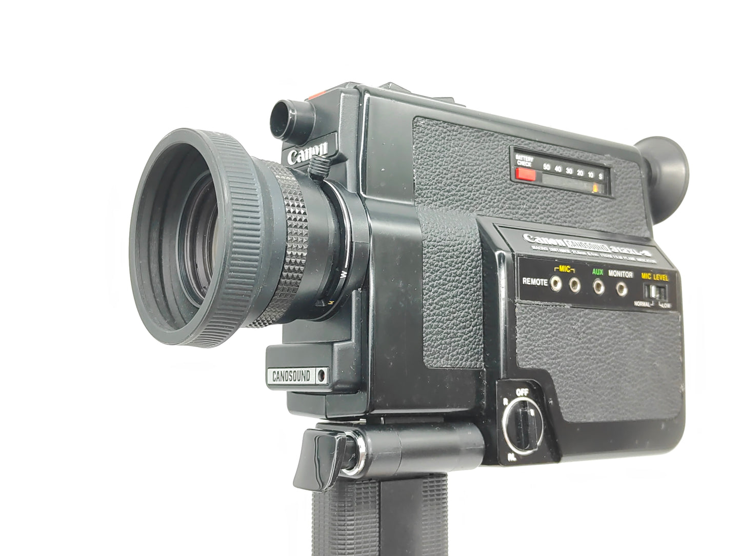 FILM TESTED Canon Canosound 312XL-S Super-8 movie camera..