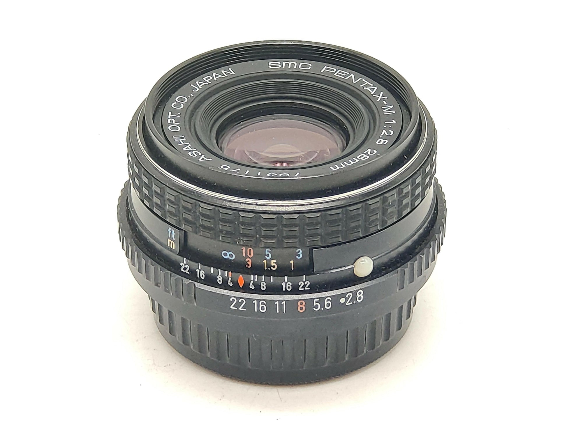Pentax 28mm wide-angle lens fits Pentax K1000 ME MX