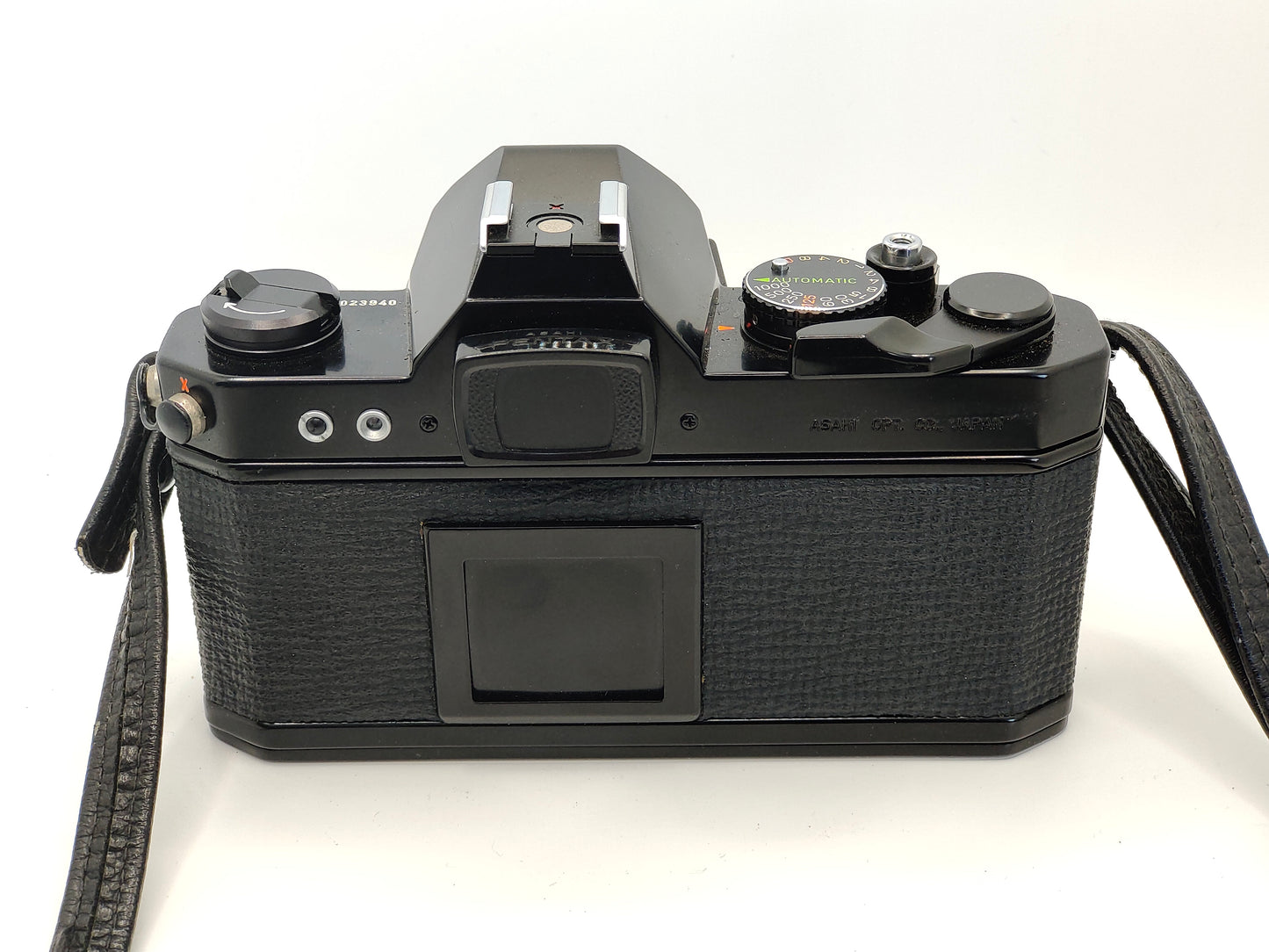 Pentax K2 SLR film camera with 55mm f/1.8 lens and case. In superb condition..