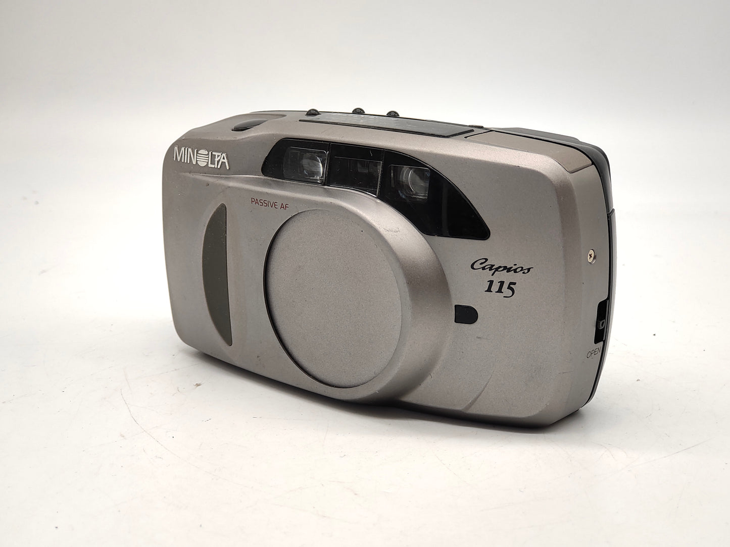 Minolta Capios 115 compact film camera.