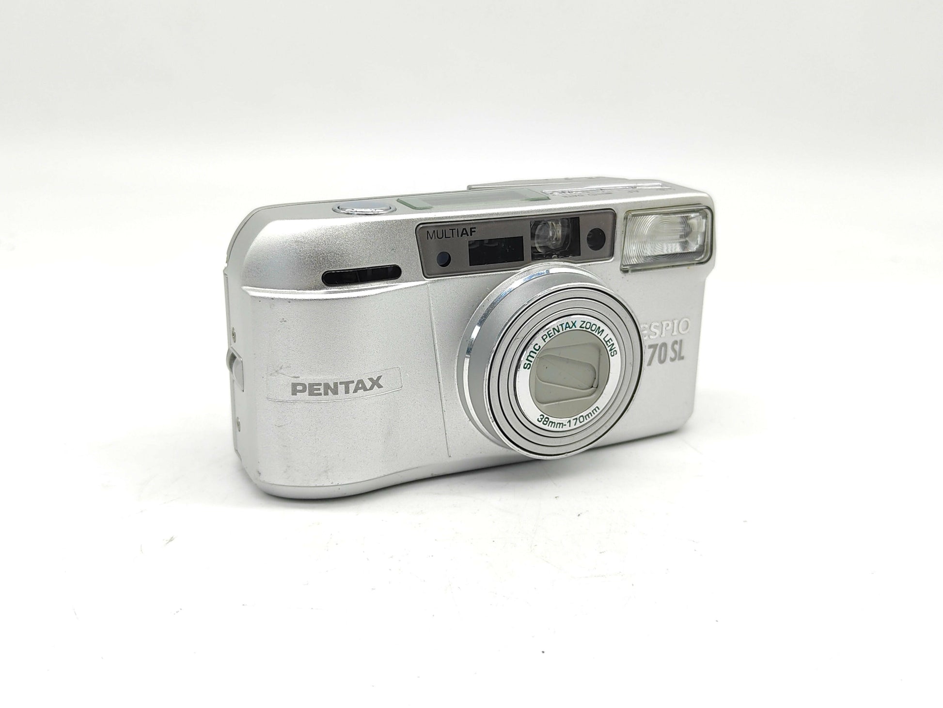 Pentax Espio 170SL point-and-shoot film camera.