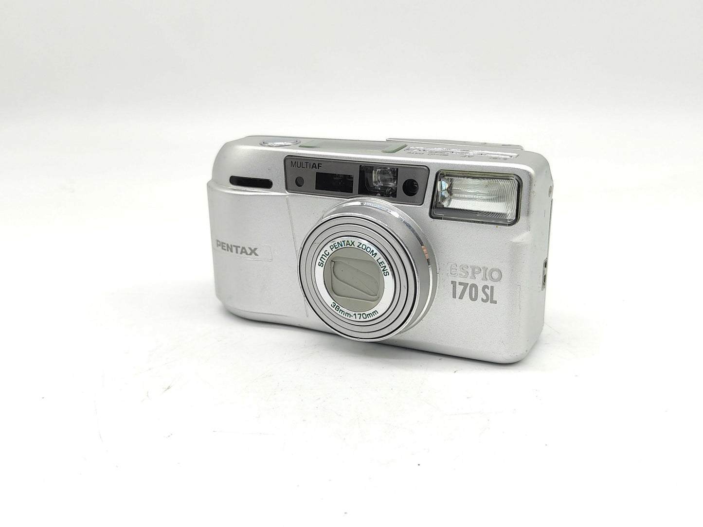 Pentax Espio 170SL point-and-shoot film camera.