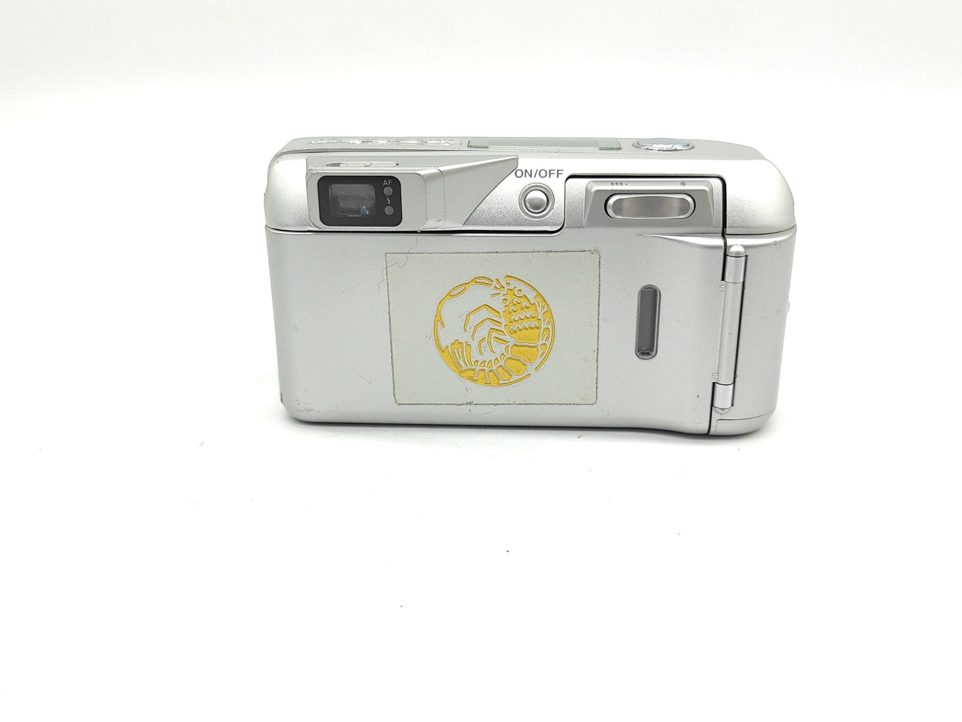 Pentax Espio 170SL point-and-shoot film camera.