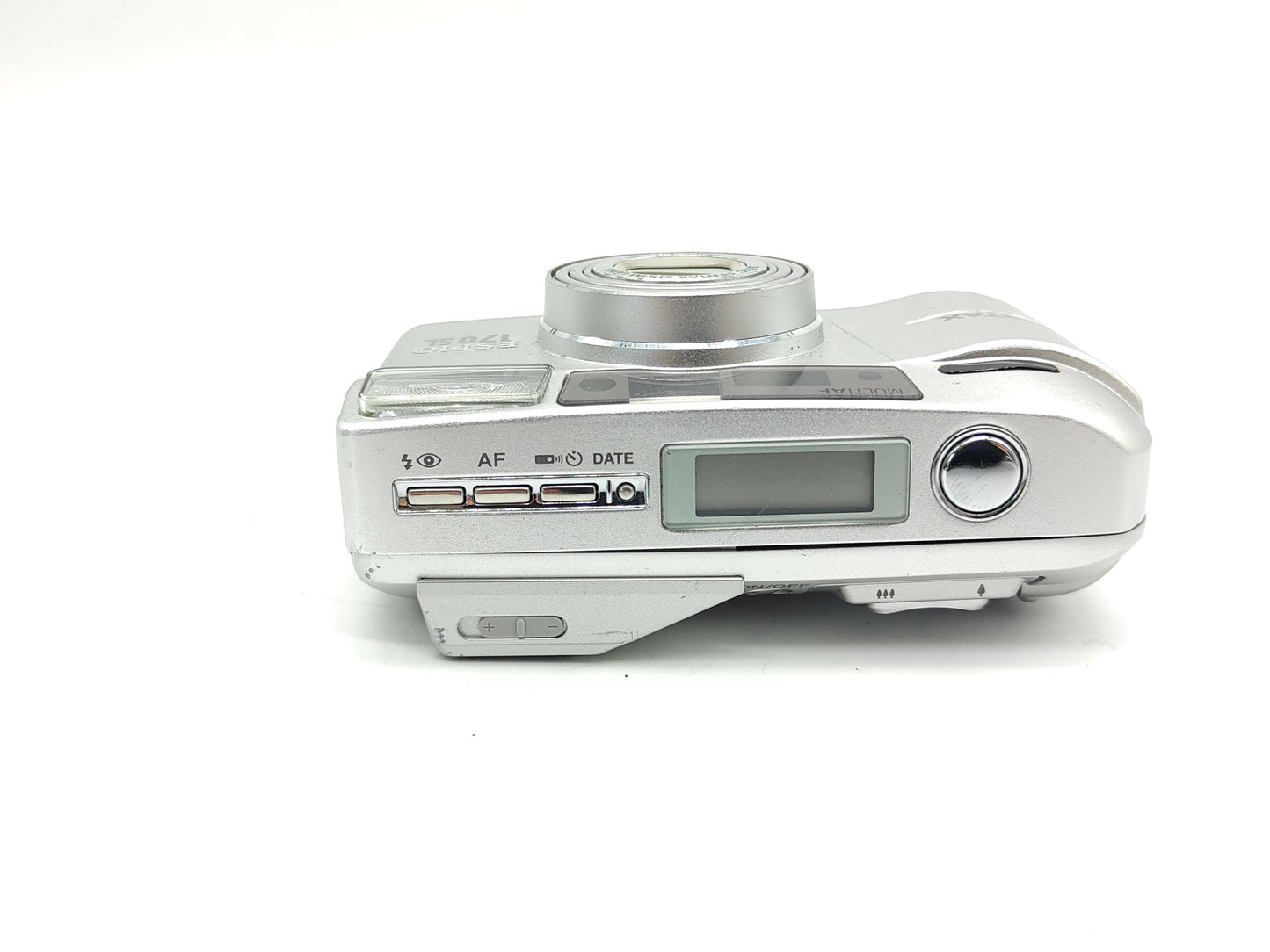 Pentax Espio 170SL point-and-shoot film camera.