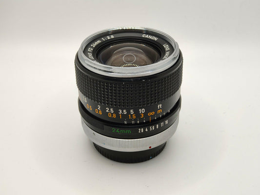 Canon 24mm f/2.8 FD lens.