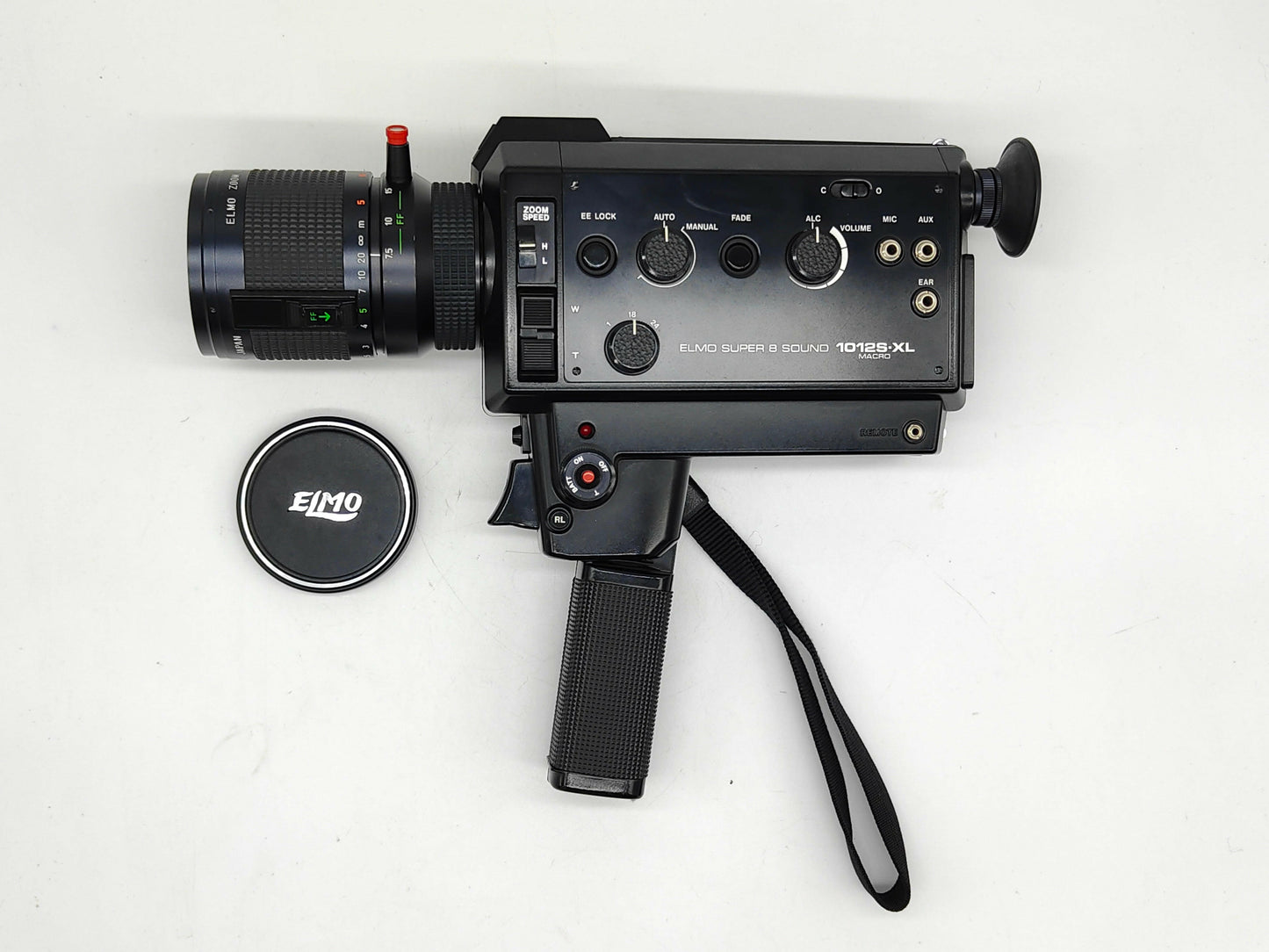 FILM TESTED Elmo 1012S-XL Super-8 cine camera.