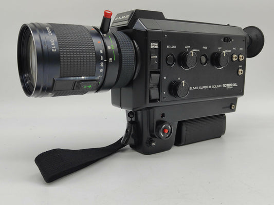 FILM TESTED Elmo 1012S-XL Super-8 cine camera.