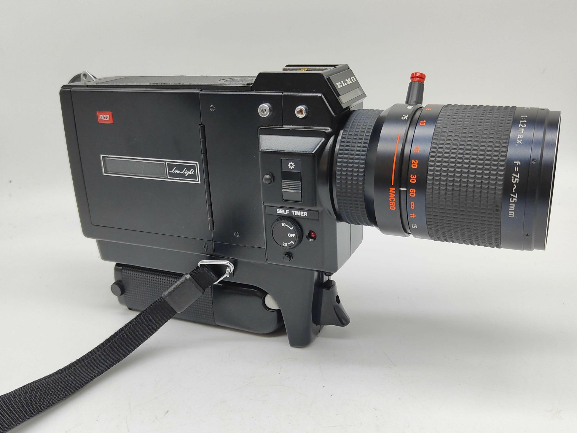 FILM TESTED Elmo 1012S-XL Super-8 cine camera.