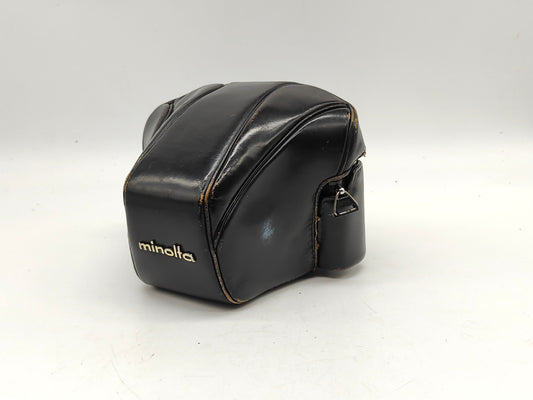 Original leather case for Minolta SRT-series cameras