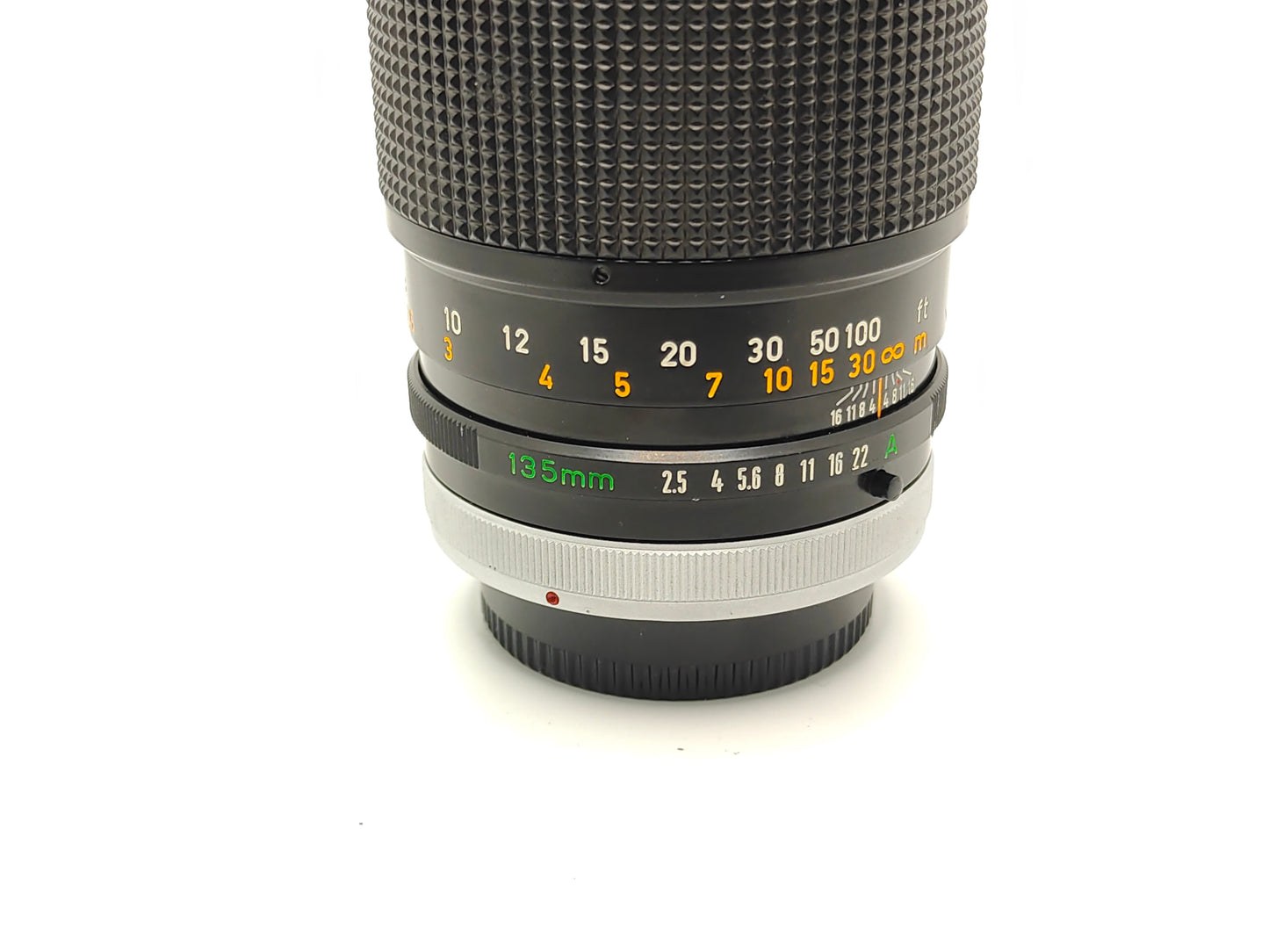 Canon lens: 135mm FD portrait / medium telephoto lens for AE-1, FTb etc.