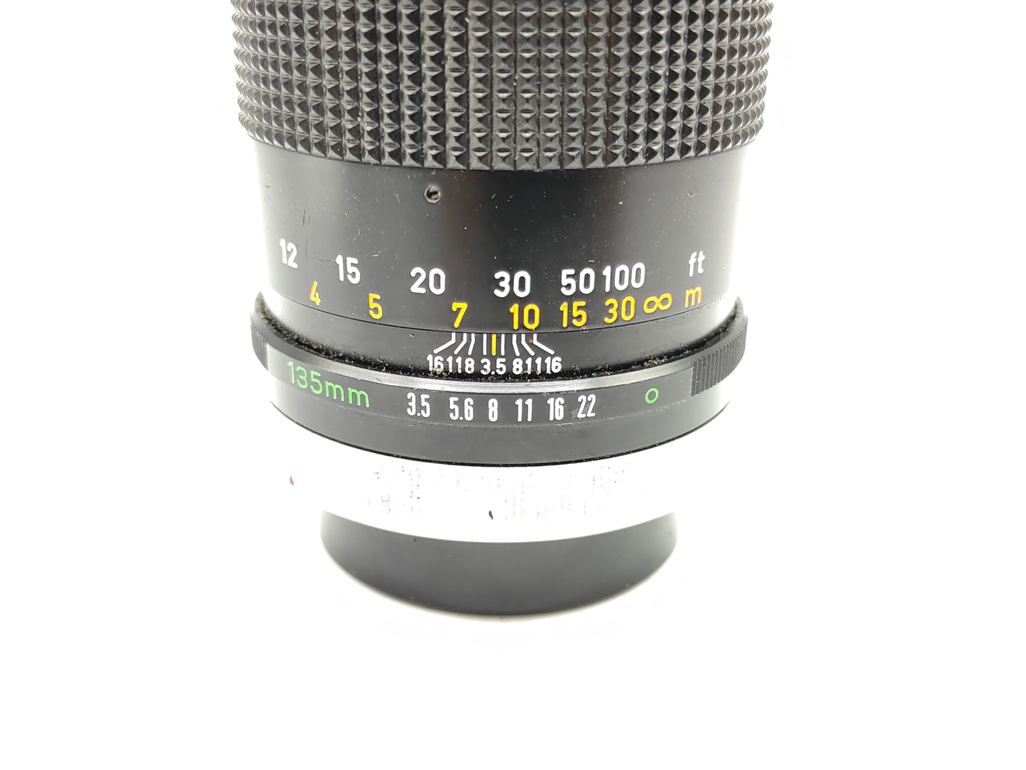 Canon lens: 135mm f/3.5 FD portrait / medium telephoto lens for AE-1, A-1, FTb etc.