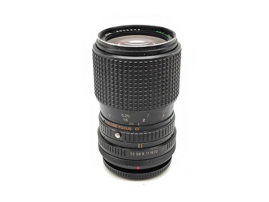 Tokina 35-105mm f/3.5 zoom lens for Canon AE-1, A-1, FTb etc. SLR cameras.