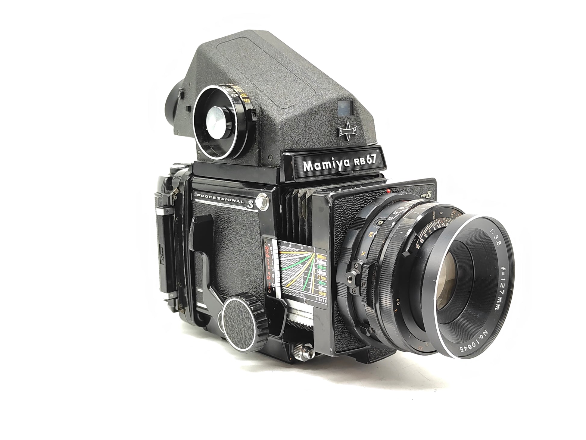 Lens Mamiya Rb67 6x8 Mamiya RB 67 6x8 Motor Filmback