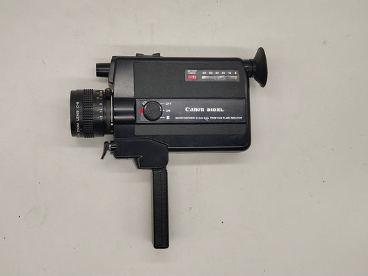 FILM TESTED Canon Auto Zoom 310XL Super-8 movie camera.