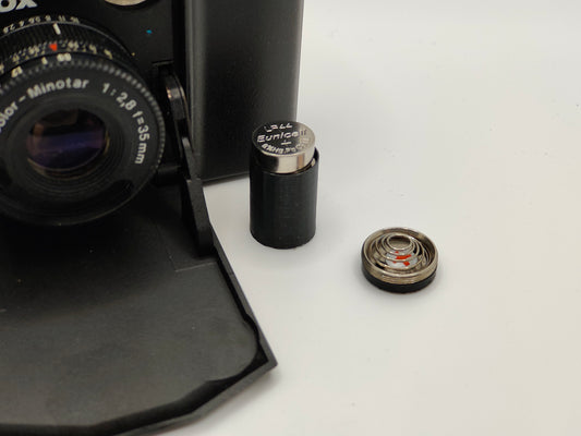 Battery adaptor for Minox 35 cameras