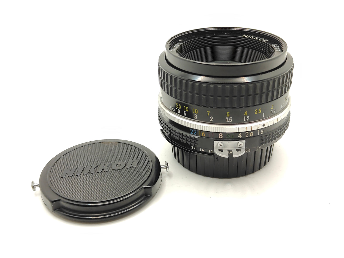 Nikkor 50mm f/1.8 AI manual focus lens