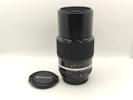 Nikon 200mm f4 lens.