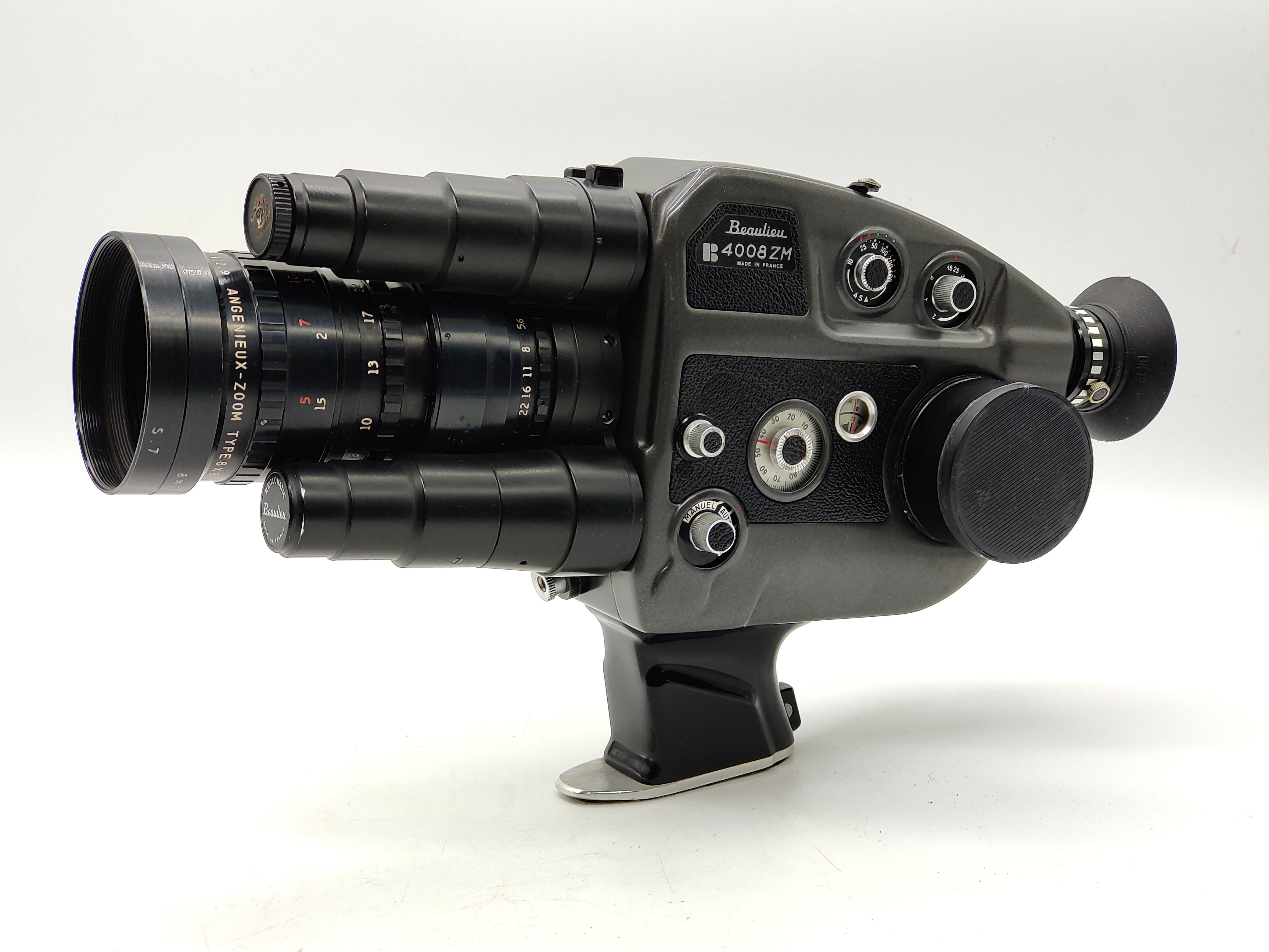 FILM TESTED / SERVICED Beaulieu 4008ZM Super-8 camera | Classic