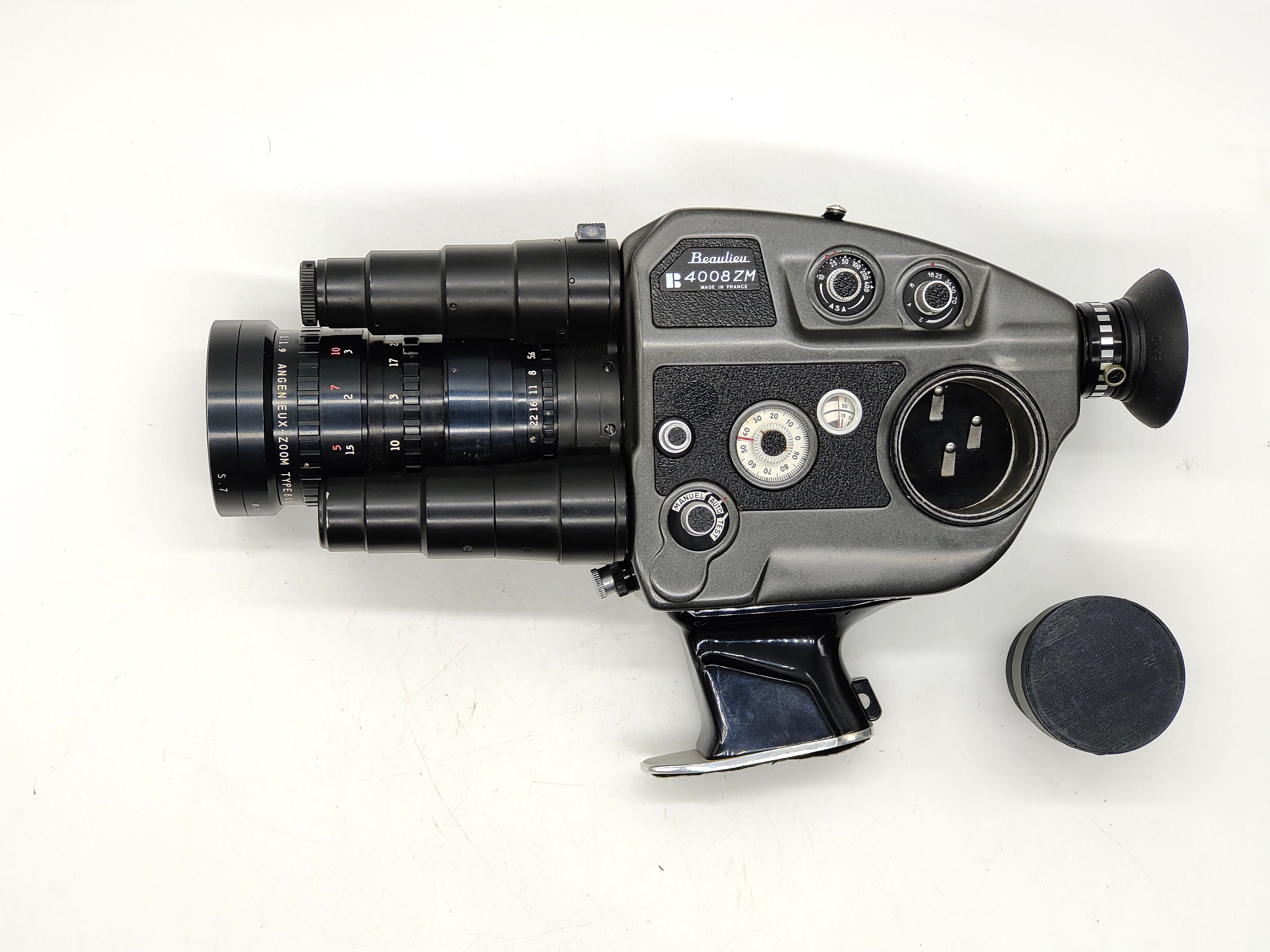 FILM TESTED / SERVICED Beaulieu 4008ZM Super-8 camera | Classic
