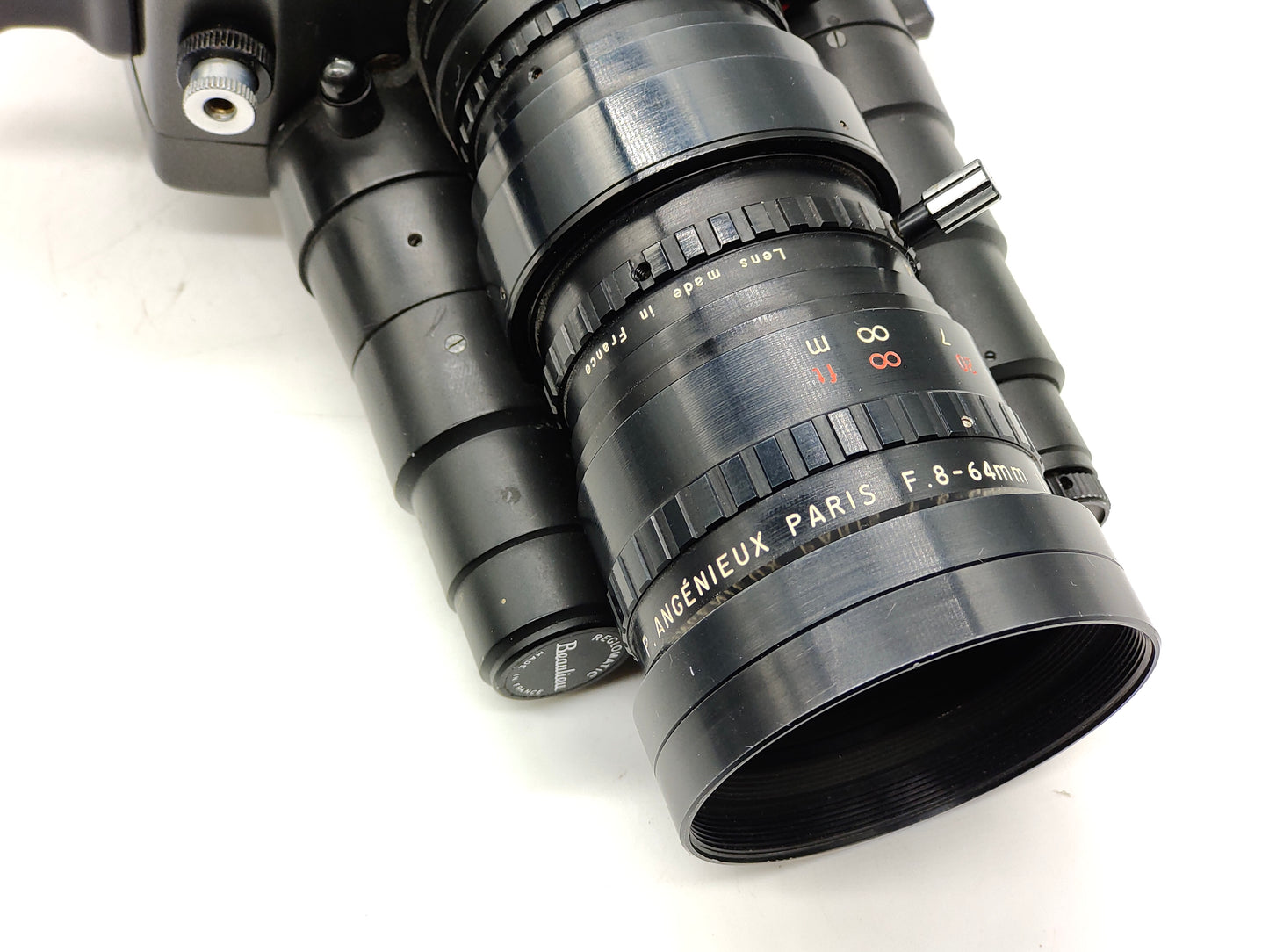 Caméra Beaulieu 4008ZM Super 8 Avec Objectif Angenieux 8-64mm - Testée