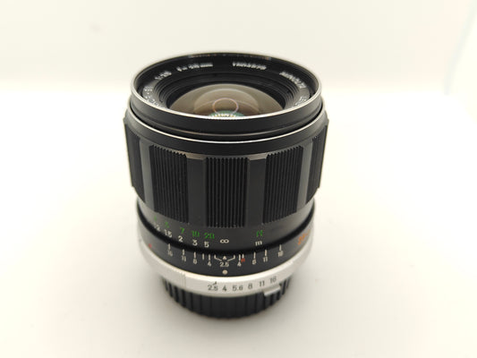 Minolta 28mm f/2.5 wide-angle lens
