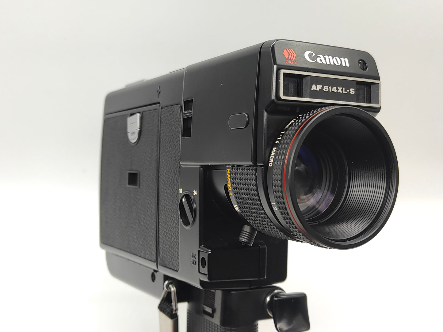 FILM TESTED Canon Canosound AF514XL-S Autofocus Super-8 camera.
